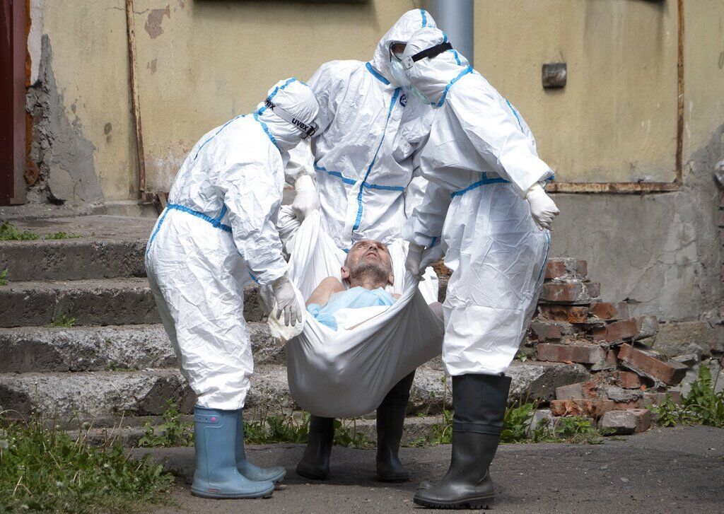 APTOPIX Virus Outbreak Russia